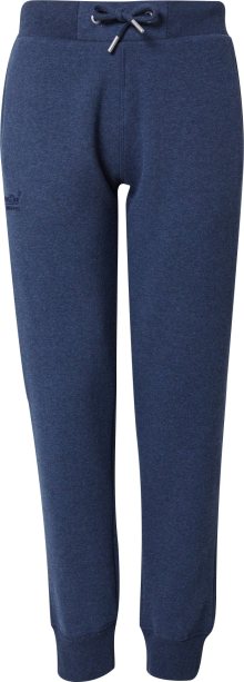 Kalhoty \'Essential\' Superdry námořnická modř