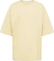 Tričko Nike Sportswear světle žlutá