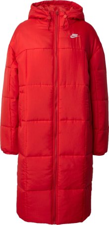 Zimní kabát Nike Sportswear červená
