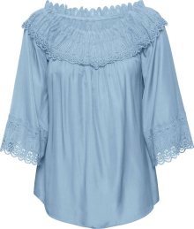 Halenka \'Bea\' Cream světlemodrá