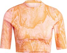 Sportovní top \'Truenature \' adidas by stella mccartney oranžová / červená