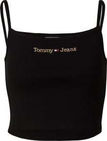 Top Tommy Jeans béžová / námořnická modř / černá / offwhite