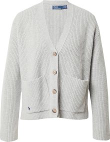 Kardigan Polo Ralph Lauren námořnická modř / šedý melír