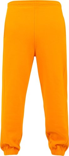 Kalhoty Urban Classics jasně oranžová