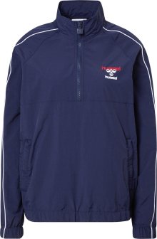 Sportovní bunda Hummel marine modrá / červená / bílá