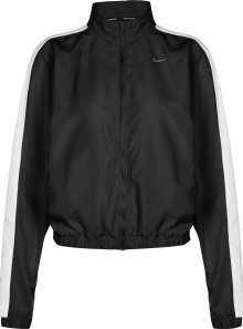 Outdoorová bunda \'Swoosh Run\' Nike černá / bílá