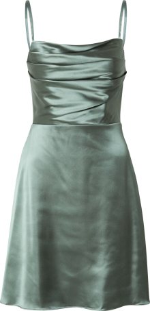 Koktejlové šaty Laona smaragdová