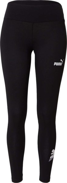 Sportovní kalhoty Puma černá / bílá