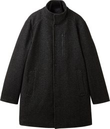 Přechodný kabát Tom Tailor černý melír