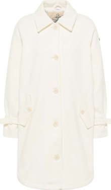 Přechodný kabát DreiMaster Vintage barva bílé vlny