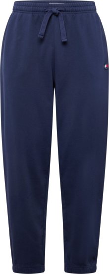 Kalhoty Tommy Jeans námořnická modř / červená / offwhite