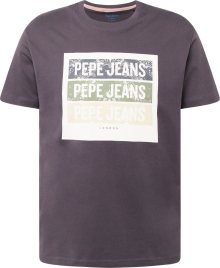 Tričko \'ACEE\' Pepe Jeans noční modrá / zelená / černá / bílá