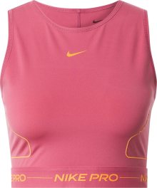 Sportovní top Nike oranžová / magenta