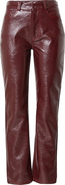 Kalhoty \'Ilona\' Hosbjerg burgundská červeň
