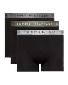 Pánské boxery Tommy Hilfiger UM0UM03028 3 KUSY | černá | XXL