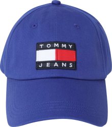 Kšiltovka Tommy Jeans námořnická modř / indigo / jasně červená / bílá