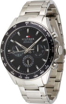 Analogové hodinky Tommy Hilfiger modrá / červená / černá / stříbrná / offwhite