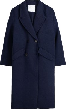 Přechodný kabát Bershka námořnická modř
