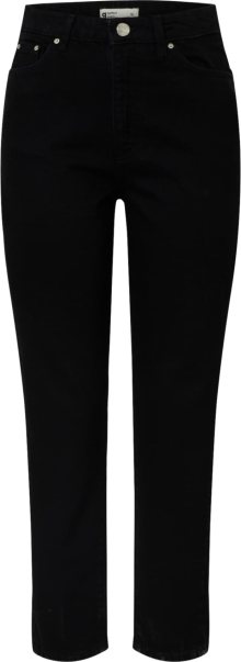 Džíny \'Dagny\' Gina Tricot černá džínovina