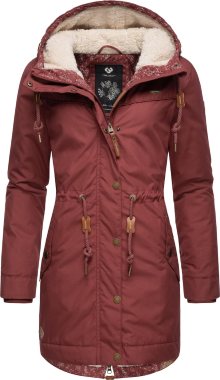 Funkční kabát Ragwear hnědá / červená / černá / bílá