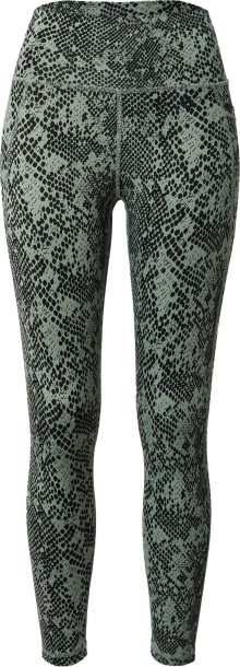 Sportovní kalhoty \'Optime\' adidas performance khaki / černá