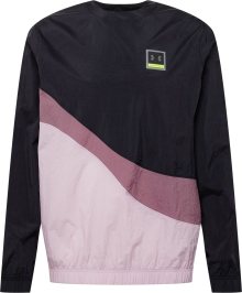 Funkční tričko Under Armour pastelová fialová / světle fialová / černá