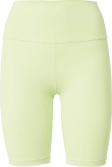 Sportovní kalhoty \'Optime Bike\' adidas performance světle zelená / bílá