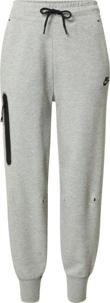 Kalhoty Nike Sportswear šedý melír / černá