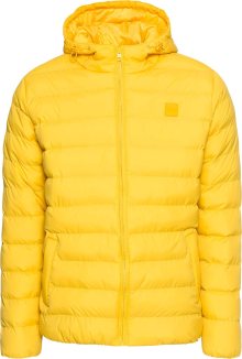 Zimní bunda \'BASIC BUBBLE\' Urban Classics žlutá