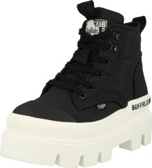 Šněrovací kozačky \'RAVEN HI\' Buffalo černá / bílá