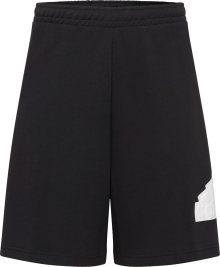 Sportovní kalhoty \'Future Icons Badge Of Sport\' ADIDAS SPORTSWEAR černá / bílá