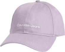 Kšiltovka Calvin Klein Jeans lenvandulová / bílá