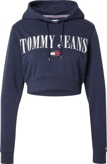 Mikina Tommy Jeans námořnická modř / červená / bílá