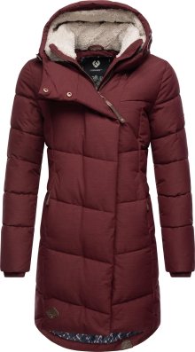 Zimní kabát \'Pavla\' Ragwear vínově červená