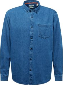 Košile Esprit modrá džínovina