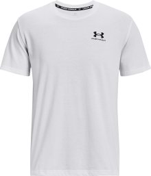 Funkční tričko Under Armour černá / bílá