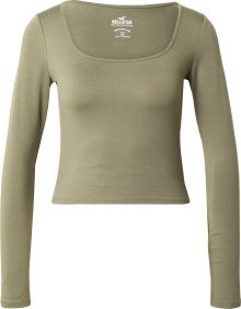 Tričko Hollister khaki