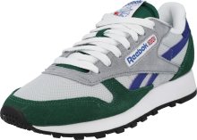 Tenisky Reebok Classics královská modrá / světle šedá / trávově zelená / bílá
