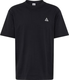 Funkční tričko \'ACG\' Nike černá / bílá