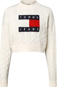 Svetr Tommy Jeans námořnická modř / červená / bílá