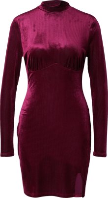 Šaty Glamorous burgundská červeň