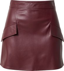 Sukně River Island rezavě červená