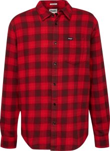 Košile Wrangler červená / černá