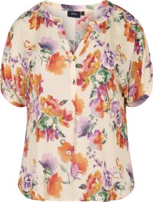 Halenka \'VWISMA\' Zizzi zelená / fialová / oranžová / offwhite