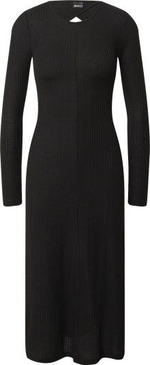 Úpletové šaty \'Yolanda\' Gina Tricot černá
