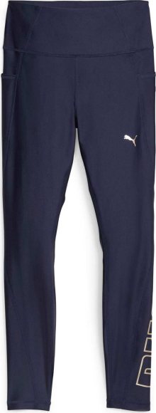 Sportovní kalhoty \'EVERSCULPT\' Puma béžová / námořnická modř / bílá
