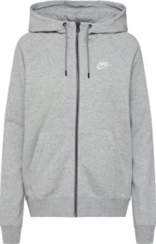 Mikina \'Essntl\' Nike Sportswear šedý melír