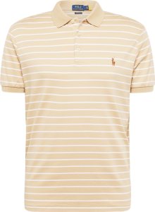Tričko Polo Ralph Lauren písková / bílá