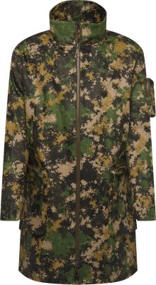 Přechodný kabát \'JOBURG\' drykorn tělová / žlutá / zelená / černá