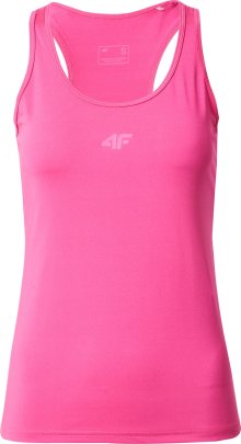 Sportovní top 4F pink / bílá